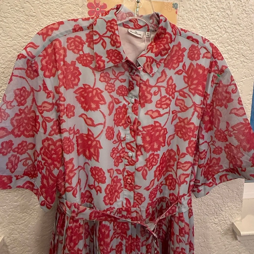 Hermoza Chiffon Floral Maxi Flowy Size Small NWOT Resort, Wedding Guest & Boho - Picture 8 of 17